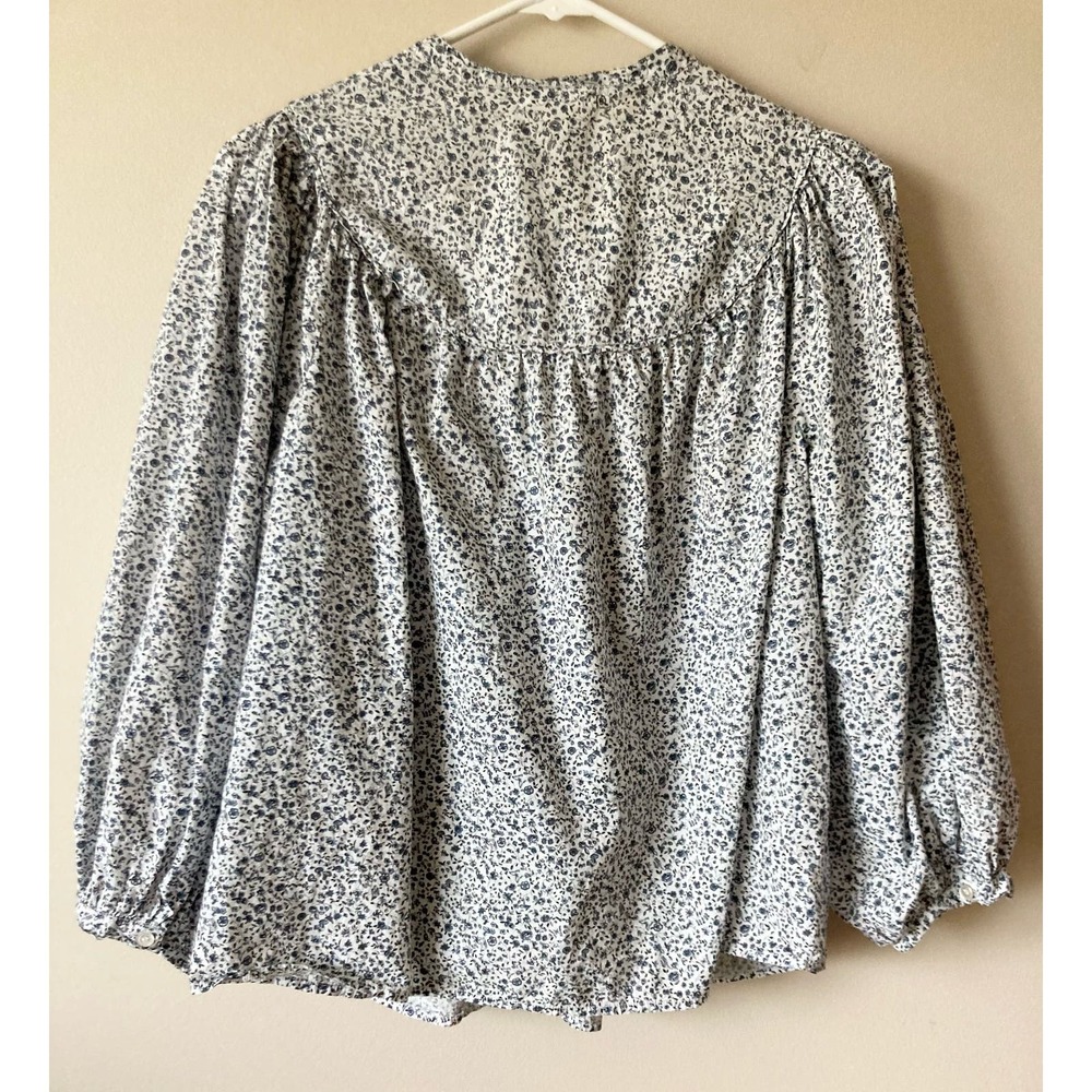 Doen Berkley Top in Navy Champignon Floral Size M - Picture 10 of 11